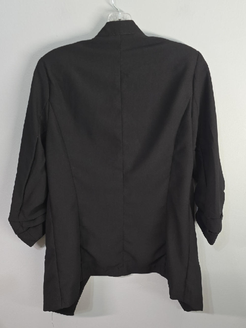 Open-front BLAZER By Carolina Belle Montreal Black Size XS x-small Extra Small